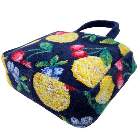 feiler（フェイラー） バッグ in ミニトート ラフルッタ 紺 ネイビー