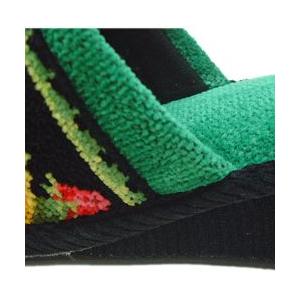 feiler（フェイラー） スリッパ ヒール有 レーシーローズ 前あき 緑