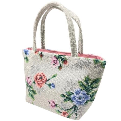 feiler ・フェイラー バッグ FEILER メロウローズ シルバーグレー MLR