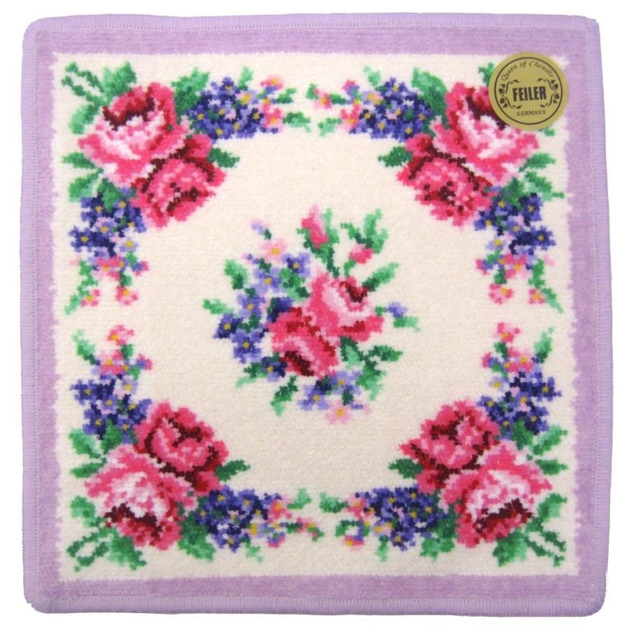 フェイラー ハンカチ FEILER ニューローズライラック ペールアプリコット/紫(パープル) 25×25cm クリックポスト配送なら送料198円(条件あり) :NROL-H-APPU:フェイラー専門店しなのや - 通販 - Yahoo!ショッピング
