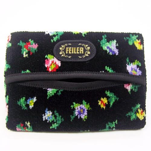 フェイラー ティッシュケース Feiler プティフローリスト 黒 ブラック Pef 1010 Bk 生産終了 メーカー在庫無くなり次第 完売となります Pef 1010 Bk フェイラー専門店しなのや 通販 Yahoo ショッピング