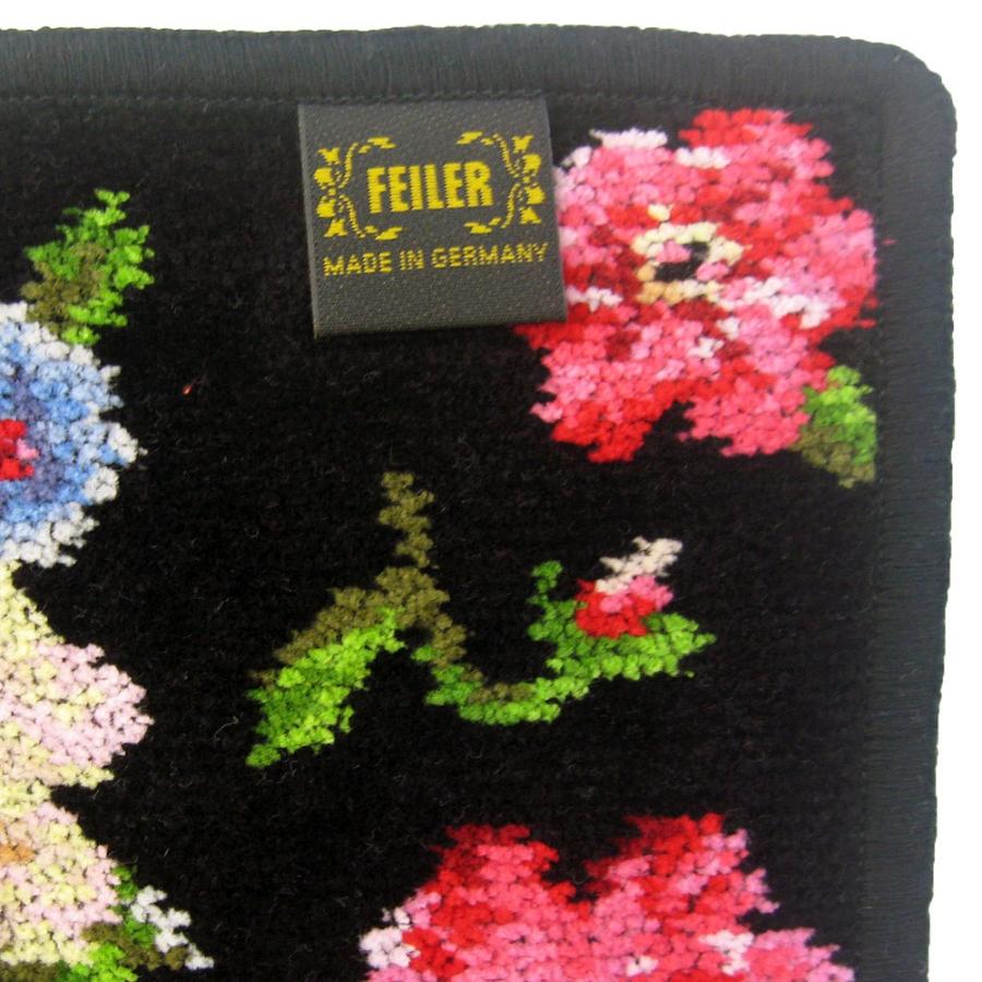 フェイラー ハンカチ Feiler プティブルーメン 黒 ブラック 25 25cm シュニール織りタオル地 クリックポスト配送なら送料１９８円 条件あり Ptb H Bk フェイラー専門店しなのや 通販 Yahoo ショッピング