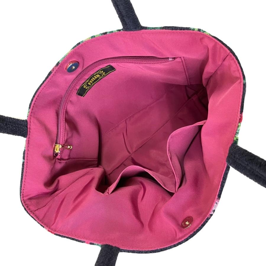 feiler（フェイラー） バッグ ローズアダージョ 紺 ネイビー ROA