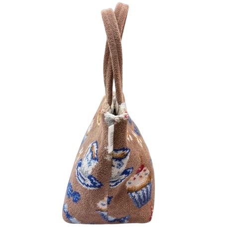 フェイラー バッグ FEILER 手付き巾着 スウィートトリート ベージュ feiler ・フェイラー バッグ FEILER 手付き巾着 きんちゃく