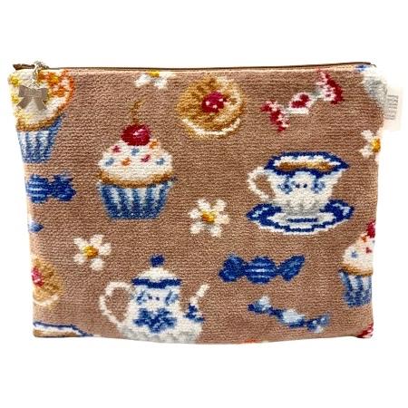 feiler（フェイラー） フラットポーチ 大 スウィート トリート