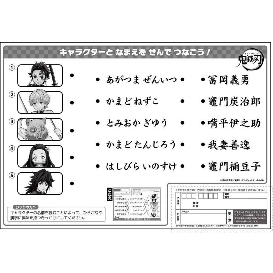 子供向けパズル 鬼滅の刃 85ピース ピクチュアパズル Sinappy Store 通販 Yahoo ショッピング