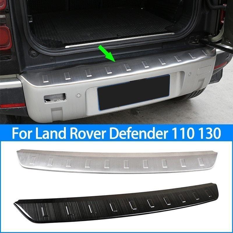 ○ステンレス鋼リアバンパーガードプレートプロテクトカバートリム