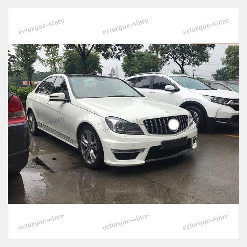 ベンツ W204 後期 ラジエターグリル Cクラス フロント グリル GTグリル