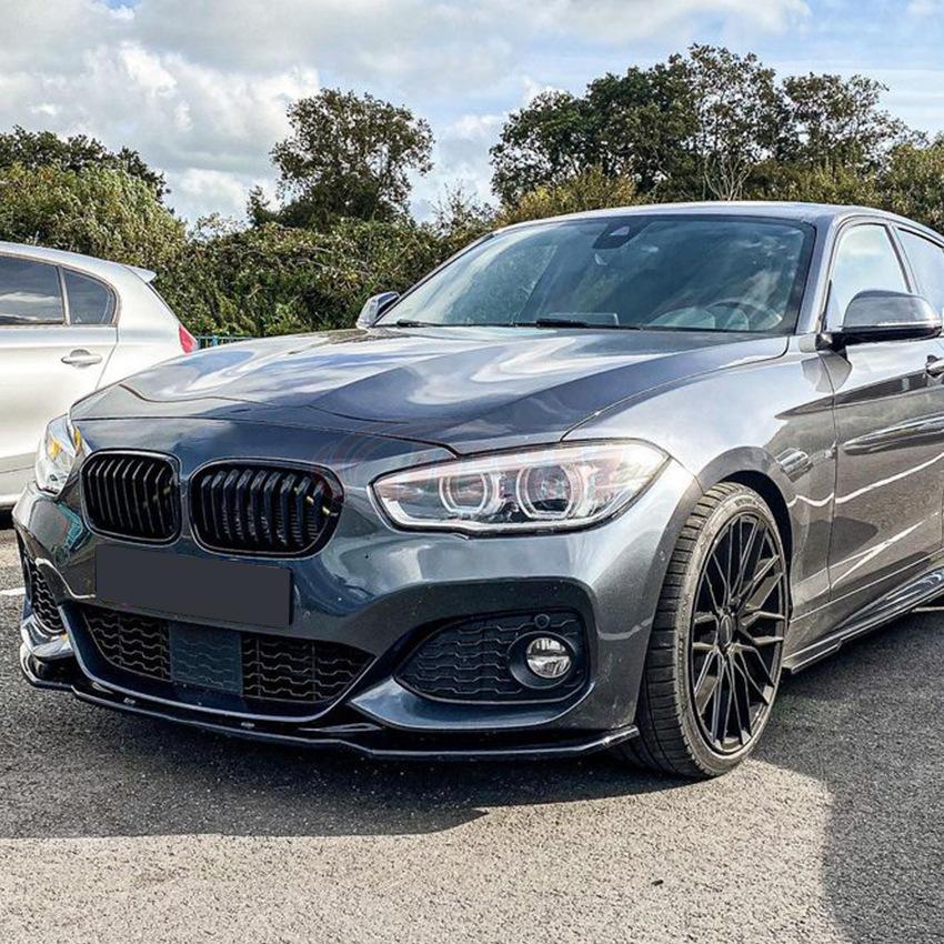 BMW 1シリーズ F20 F21 M-Pack 118i 120i 2015-2019 フロントスポイラー フロントリップスポイラー 分割式 エアロパーツ アンダーカナード   JCSM 外装｜since1982｜02