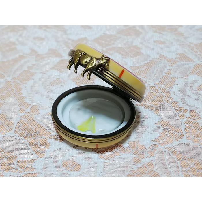 リモージュボックス 「カマンベールチーズ」 ｜ Limoges Box フランス