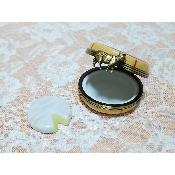 リモージュボックス 「カマンベールチーズ」 ｜ Limoges Box フランス