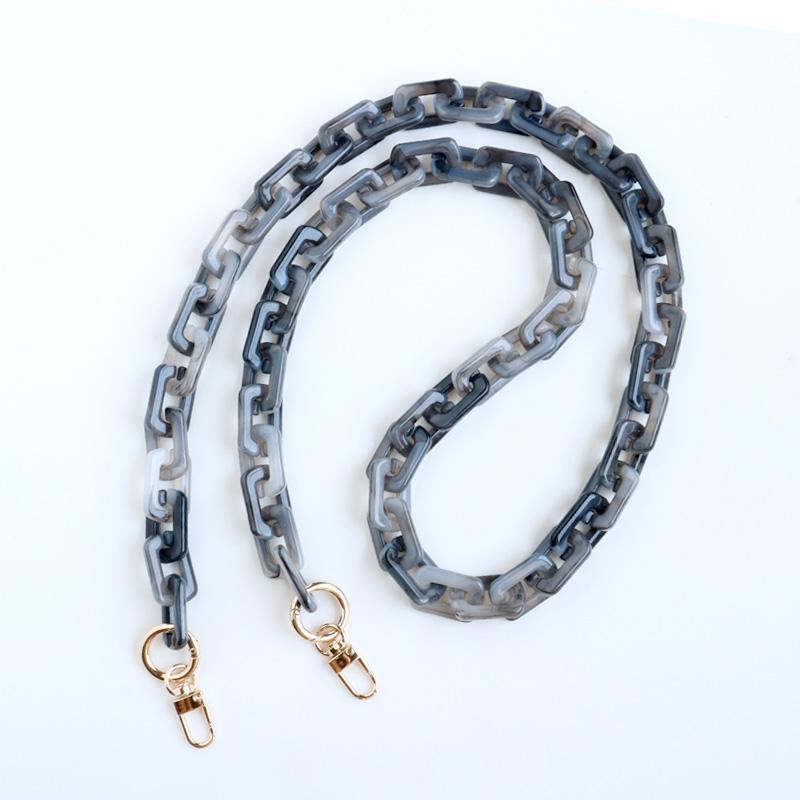 スマホショルダーストラップ チェーン 紐 アクリル スクアエチェーン