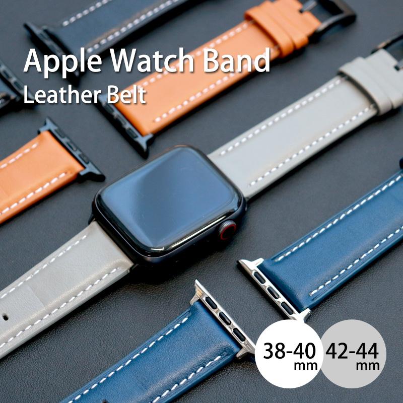 Apple Watch バンド ベルト シルバー 42 44mm