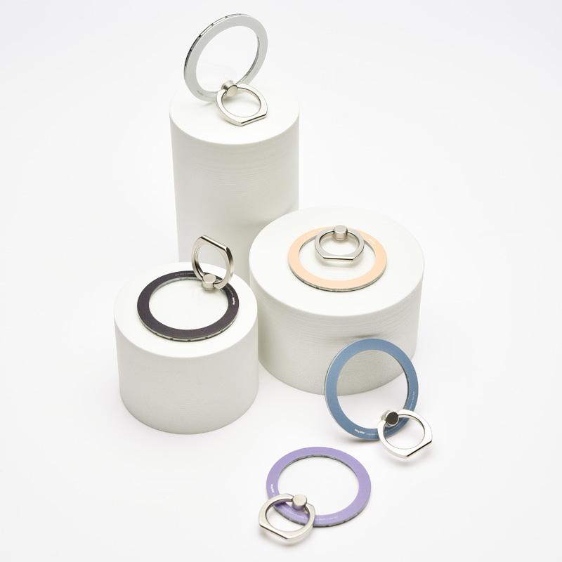 アイリング iPhone/Android 落下防止(グレイシャーシルバー) アイ