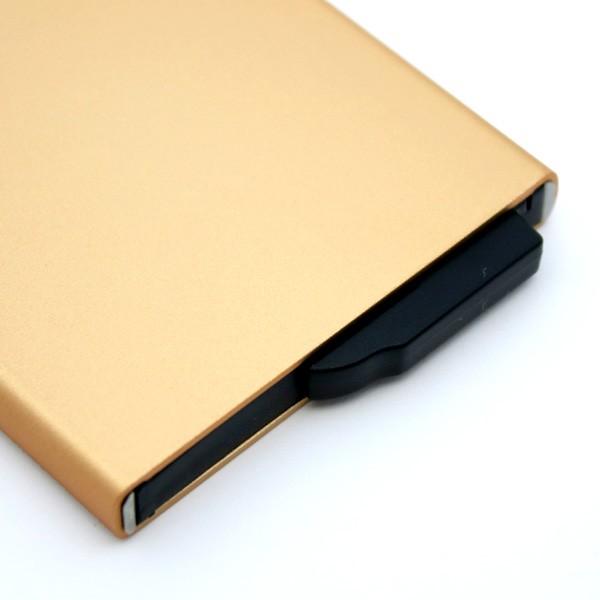 アルミニウムカードケース スリム 薄型 CARDHODA カードホダ Card Protector Case メンズ レディース スライド式 カードホルダー 軽量 メール便OK｜sincere-inc｜09