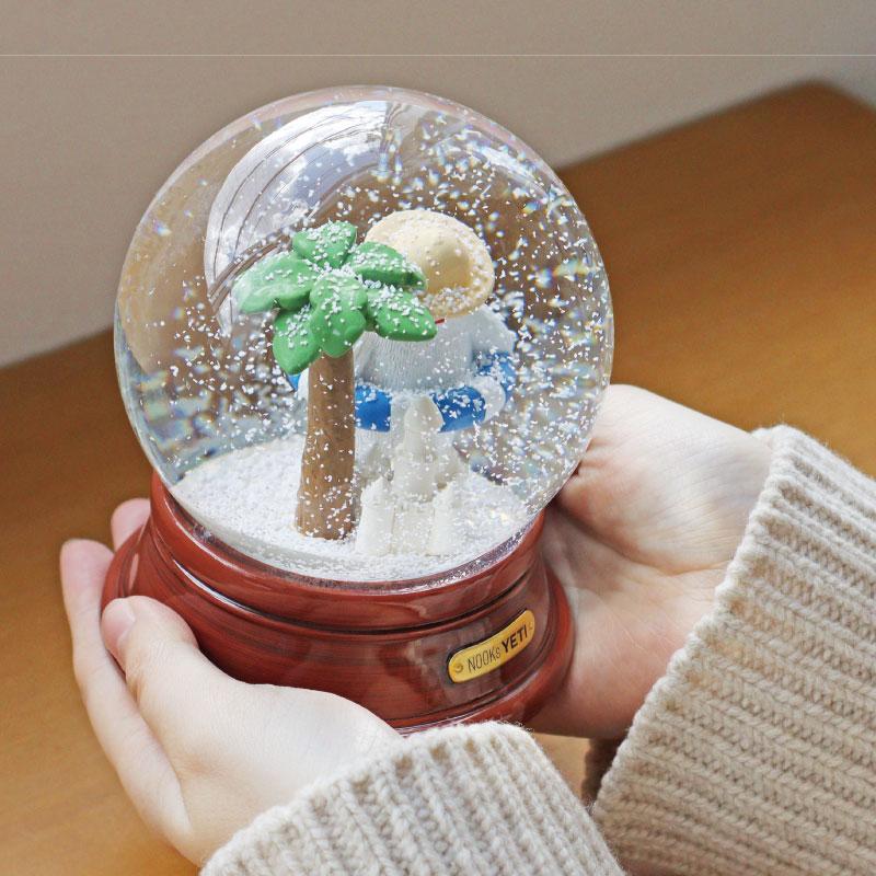 NOOKs ヌークス イエティ スノードーム 雪男 置物 オブジェ インテリア