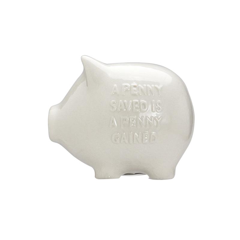 Crackle Piggy Bank / クラックル ピギー バンク ぽってりとした