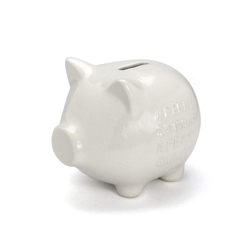 Crackle Piggy Bank / クラックル ピギー バンク ぽってりとした