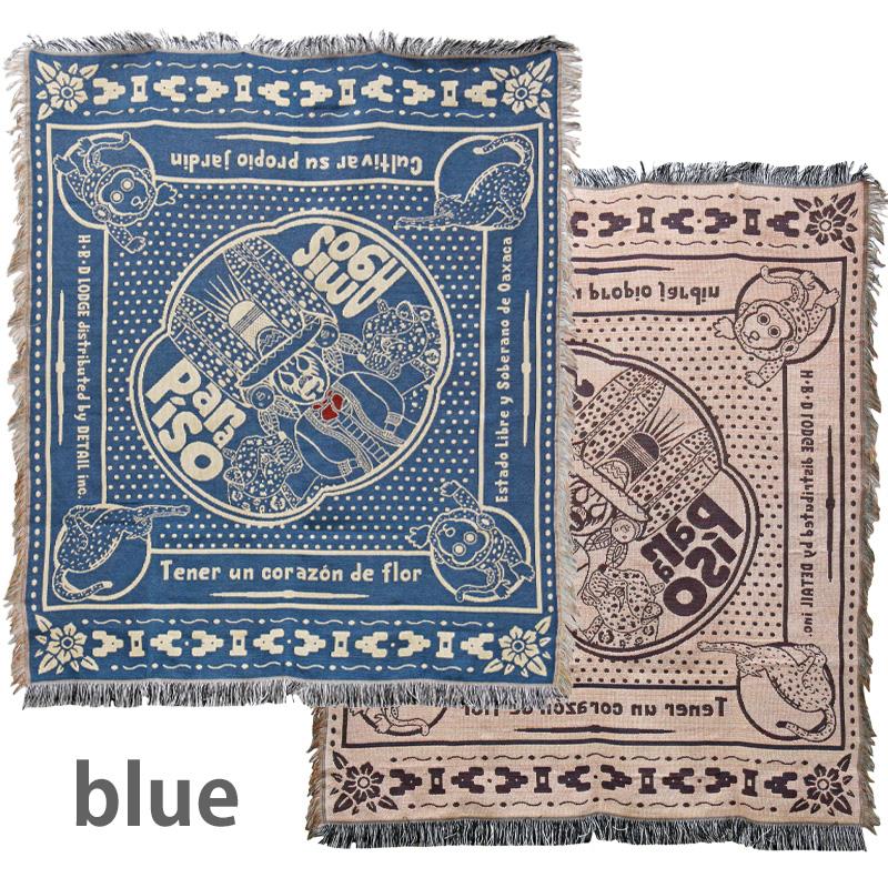 HERE OAX Throwket Lucha Blue Brown オアハカ スローケット ルチャ