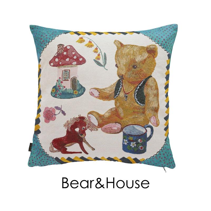 ナタリーレテ クッションカバー 45×45cm クッション 枕 背当て