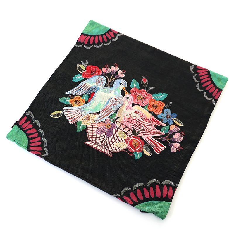 ナタリーレテ クッションカバー 45×45cm クッション 枕 背当て