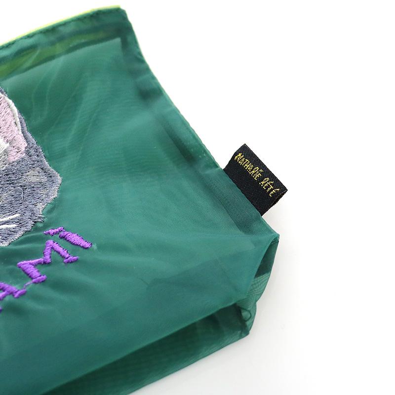 ナタリーレテ オーガンジー ポーチ 小物入れ 化粧ポーチ Nathalie Lete 横型 Organdy Pouch 大人可愛い 旅行用 猫 ネコ アニマル メール便OK |  | 05