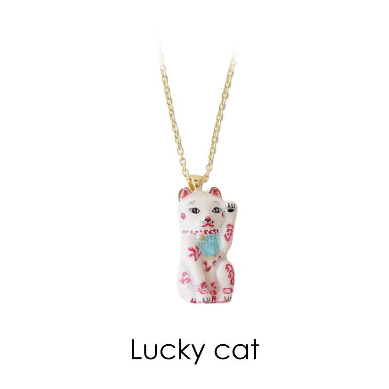 ナタリーレテ ネックレス Nathalie Lete Necklace アクセサリー おしゃれ 可愛い ハンドメイド 動物 ねこ ネコ 猫 うさぎ ウサギ 兎 ペンダント_12
