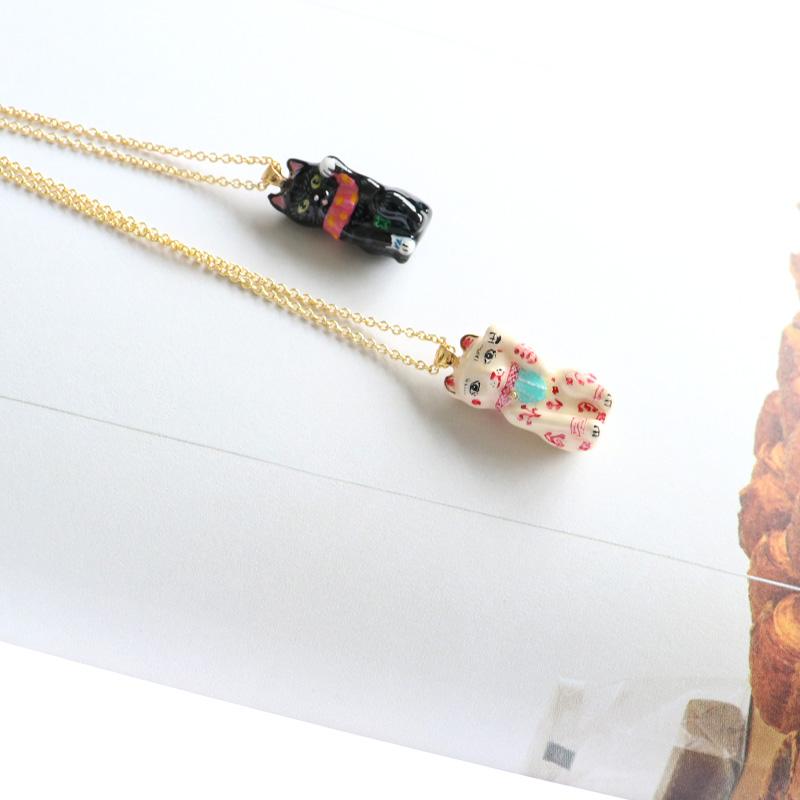 ナタリーレテ ネックレス Nathalie Lete Necklace アクセサリー おしゃれ 可愛い ハンドメイド 動物 ねこ ネコ 猫 うさぎ ウサギ 兎 ペンダント_6