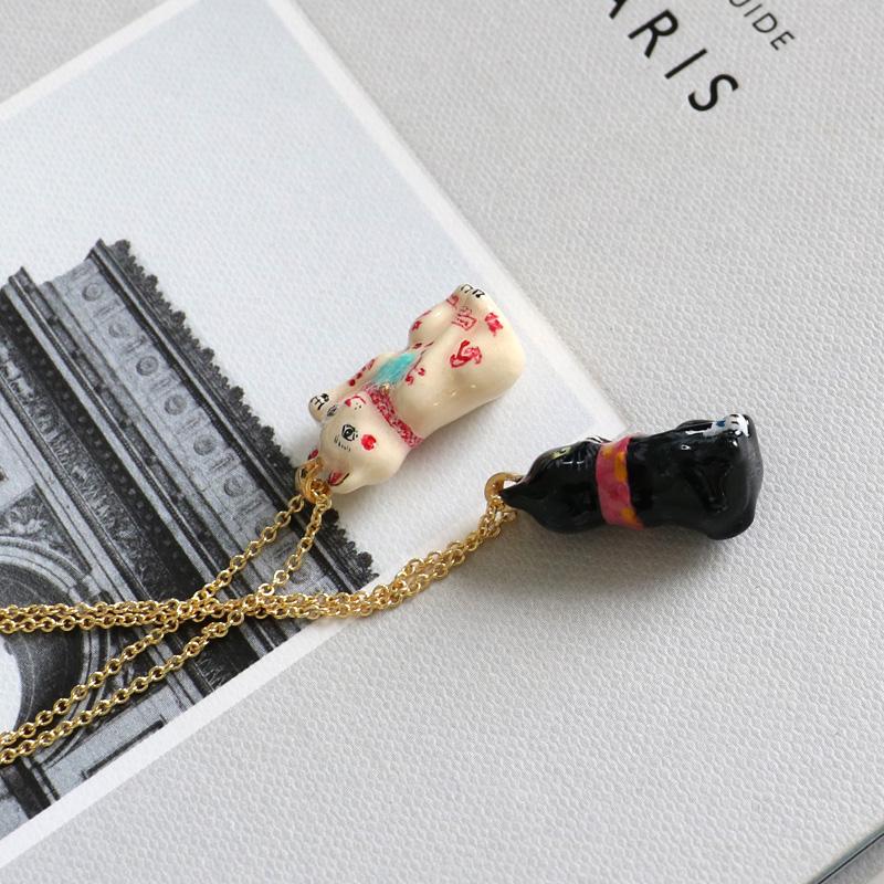 ナタリーレテ ネックレス Nathalie Lete Necklace アクセサリー おしゃれ 可愛い ハンドメイド 動物 ねこ ネコ 猫 うさぎ ウサギ 兎 ペンダント_8