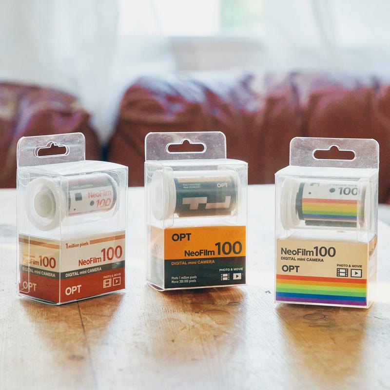 PATRI FTE 手動式フィルムカメラ 純日本製 カバー付き OPT100 Neo Film ネオフィルム フィルム型 パトローネ型 デジタル