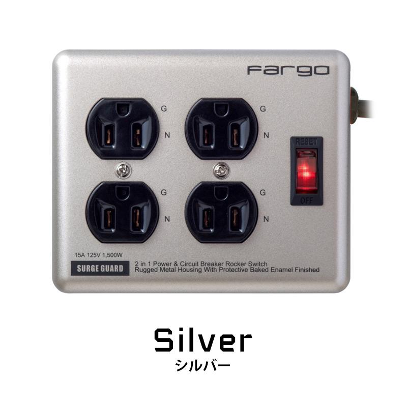 FARGO ファーゴ スチールタップ STEEL TAP 電源タップ AC4個口 延長