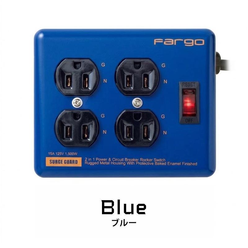 FARGO ファーゴ スチールタップ STEEL TAP 電源タップ AC4個口 延長