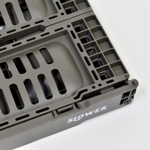 収納ケース 折りたたみ 〈SLOWER〉FOLDING CONTAINER Bask / コンテナ バスク [S] ボックス キッチン 脱衣所 おしゃれ | ブランド登録なし | 07