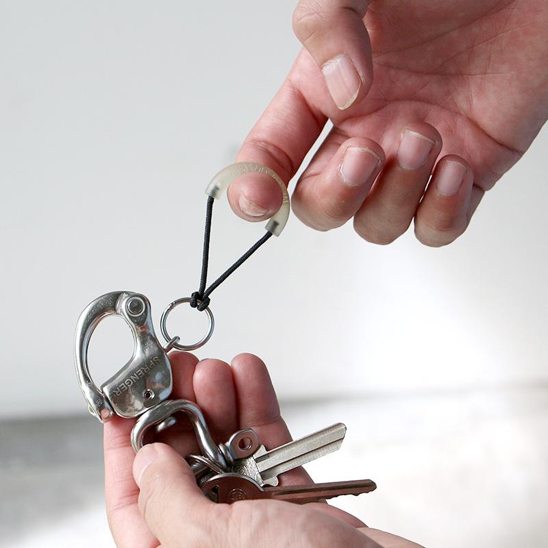 Hi-Viz ZIPPER PULL -clear glow 3pack- マラタック ジッパープル クリアグロー 蓄光 発光 3個 アウトドア 自転車 鍵 鞄 目印 防災 災害 停電 メール便OK | ブランド登録なし | 10