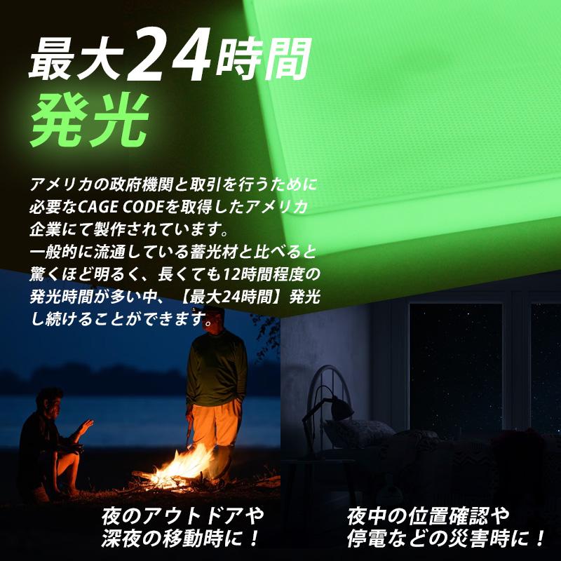 Hi-Viz ZIPPER PULL -clear glow 3pack- マラタック ジッパープル クリアグロー 蓄光 発光 3個 アウトドア 自転車 鍵 鞄 目印 防災 災害 停電 メール便OK | ブランド登録なし | 01
