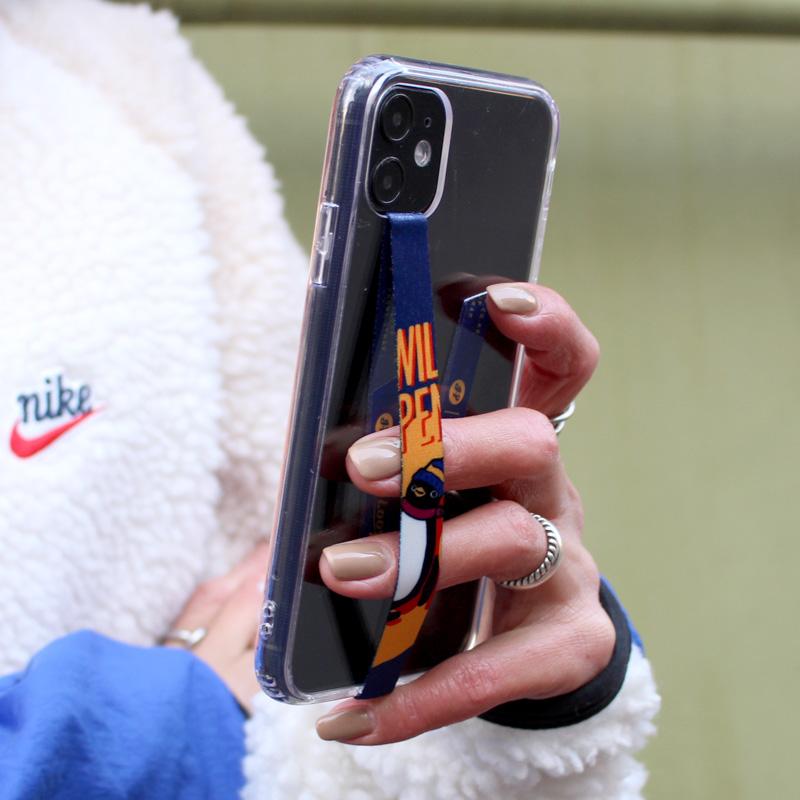 スマホ 落下防止 ストラップ バンド HighLoop ハイループ フォンストラップ iPhone android 携帯 おしゃれ 片手 韓国 メール便OK | ブランド登録なし | 08