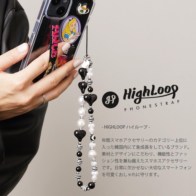 スマホ ストラップ アクセサリー ビーズストラップ ハイループ フォン 