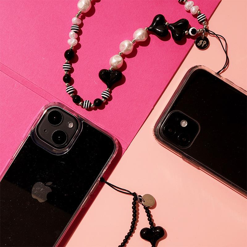 スマホ ストラップ スマホ アクセサリー ビーズストラップ ハイループ フォンストラップ ビーズ 紐 iPhone android 可愛い 韓国 プレゼント メール便OK |  | 09