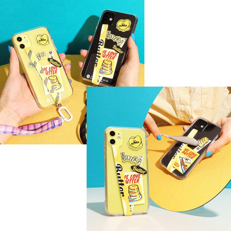 ハイループ フォンストラップ HighLoop DYNAMITE BUTTER 2本セット iPhone android 落下防止 韓国 ダイナマイト バター おしゃれ プレゼント メール便OK |  | 10