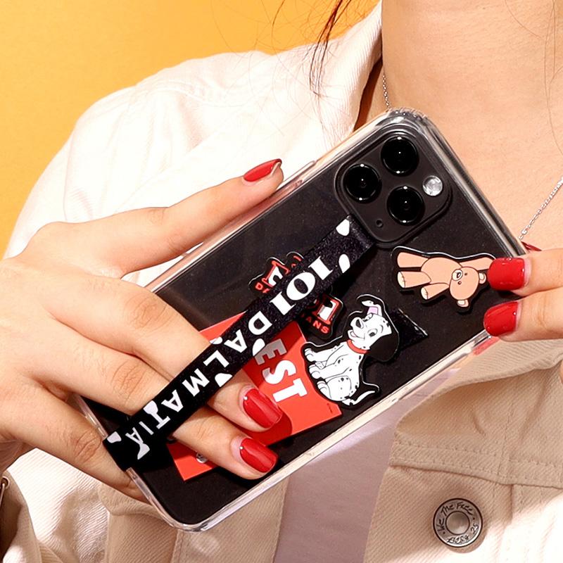 スマホ 落下防止 ストラップ バンド HighLoop ハイループ フォンストラップ ディズニー 2本セット iPhone android 携帯 おしゃれ 片手 韓国 メール便OK |  | 08