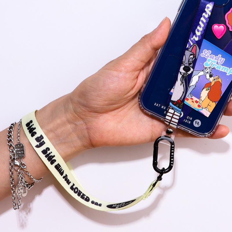 ハンドストラップ  ＆ ハングオンタグ セット ハイループ HighLoop フォンストラップ ディズニー Disney スマホ 落下防止 [日本正規輸入代理店] メール便OK | ブランド登録なし | 08