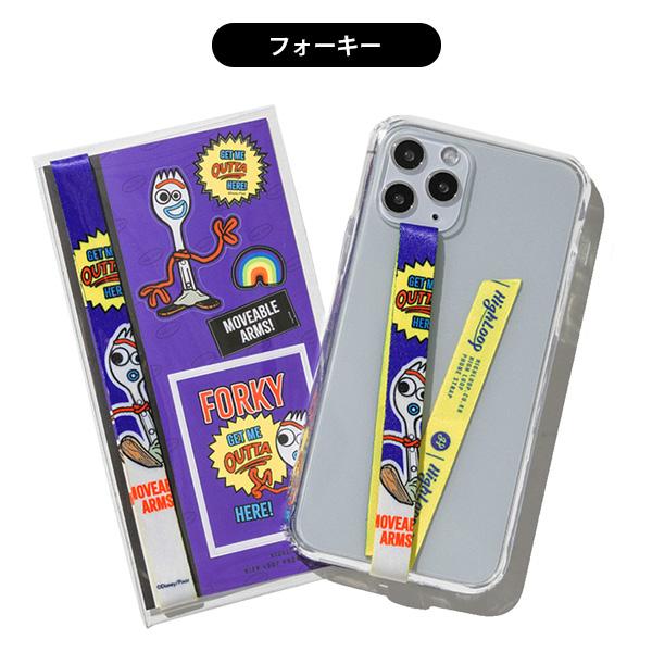 スマホ 落下防止 ストラップ バンド Disney ディズニー HighLoop