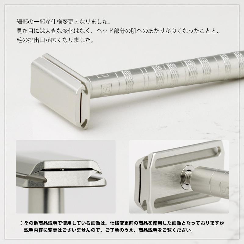 【購入特典 スタンド付】 国内正規品 生涯保証 HENSON SHAVING ヘンソンシェービング AL13 替刃 5枚付 髭剃り 剃刀 T字カミソリ 一枚刃 高級 シェーバー｜sincere-inc｜15