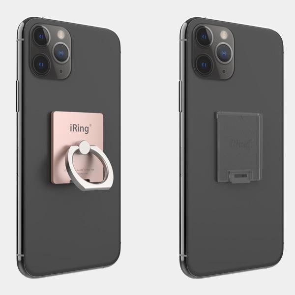 アイリング iPhone/Android 落下防止(グレイシャーシルバー) シズカウィル アイリング iPhone/Android 落下防止(グレイシャー