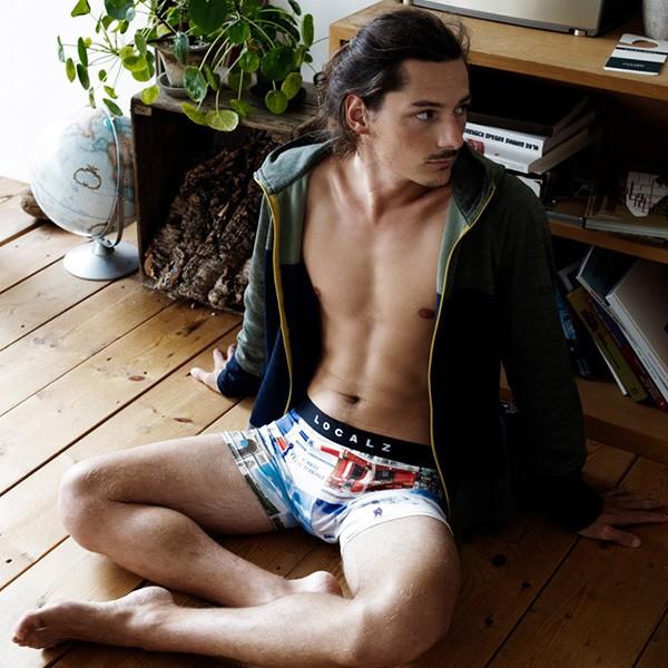 ボクサーパンツ メンズ LOCALZ ロカルズ UNDERWAER アンダーウェア M