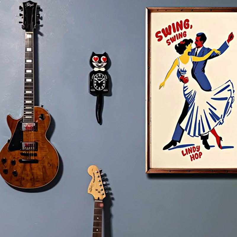 正規品 キットキャットクロック ハート キット キャット