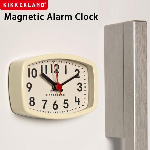 KIKKERLAND キッカーランド Magnetic Alarm Clock マグネティックアラームクロック 磁石 アナログ | 