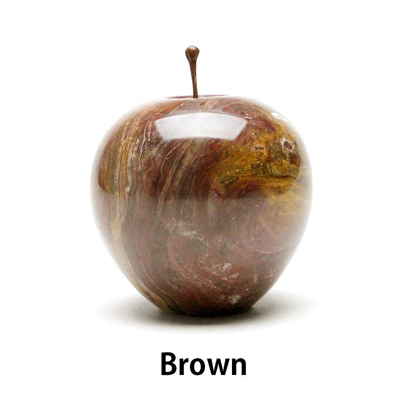 オブジェ ペーパーウェイト Marble Apple マーブルアップル Large