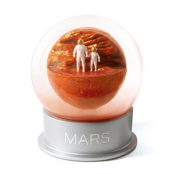 インテリア オブジェ スノードーム マーズダストグローブ MARS Dust