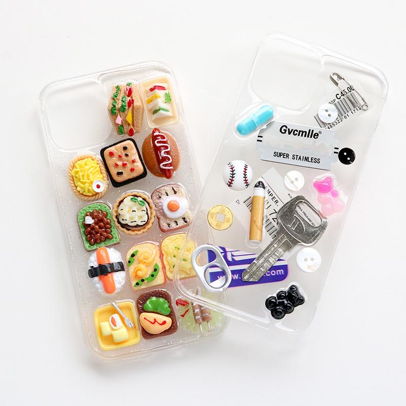 iPhoneケース クリア アイフォンケース ソフトケース 3Dケース